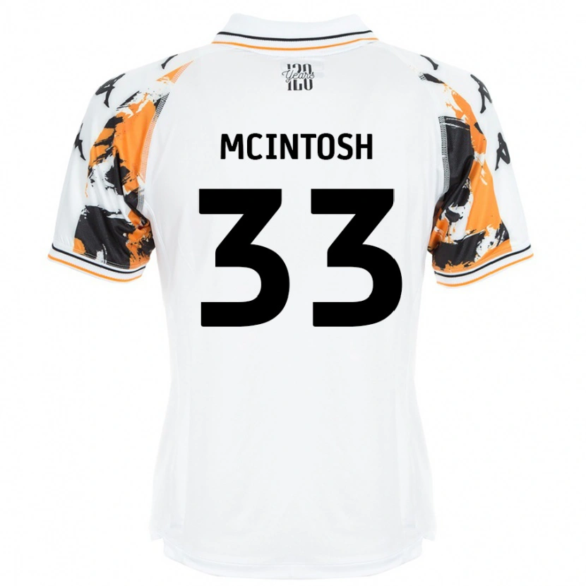 DanxenレディースLucy Mcintosh#33白アウェイシャツ2024/25ジャージーユニフォーム