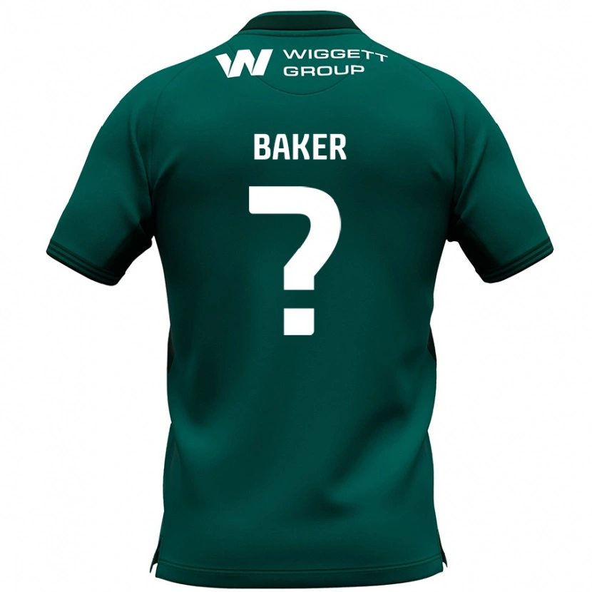 DanxenレディースFrankie Baker#0緑アウェイシャツ2024/25ジャージーユニフォーム