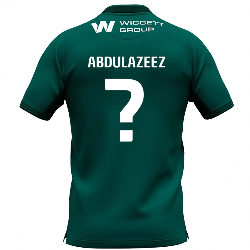 DanxenレディースAbdulahi Abdulazeez#0緑アウェイシャツ2024/25ジャージーユニフォーム