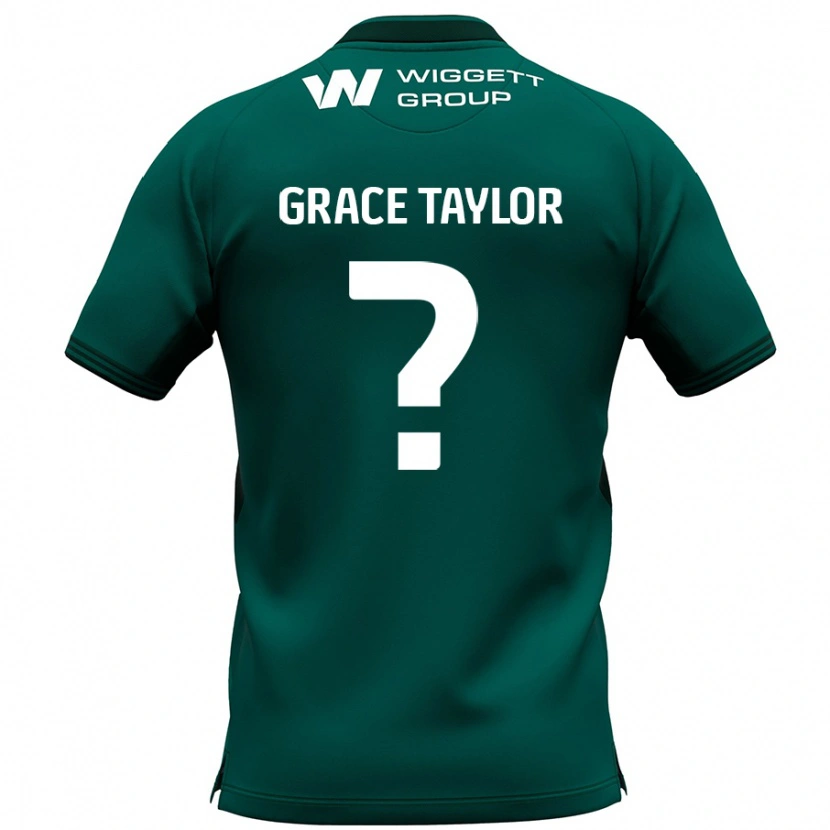 DanxenレディースGrace Taylor#0緑アウェイシャツ2024/25ジャージーユニフォーム