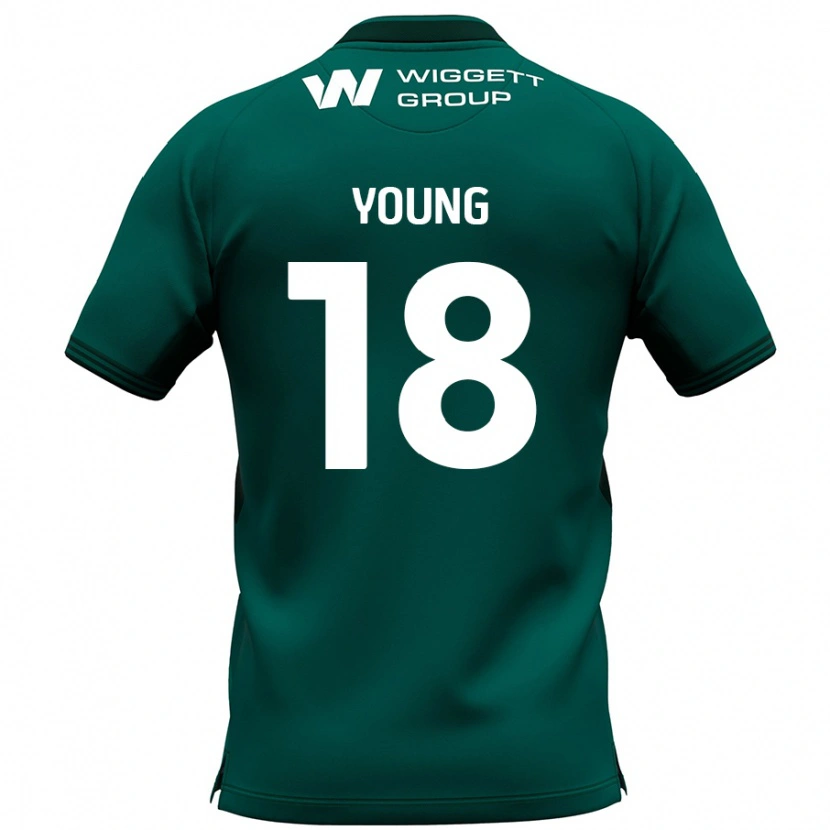 DanxenレディースMichelle Young#18緑アウェイシャツ2024/25ジャージーユニフォーム