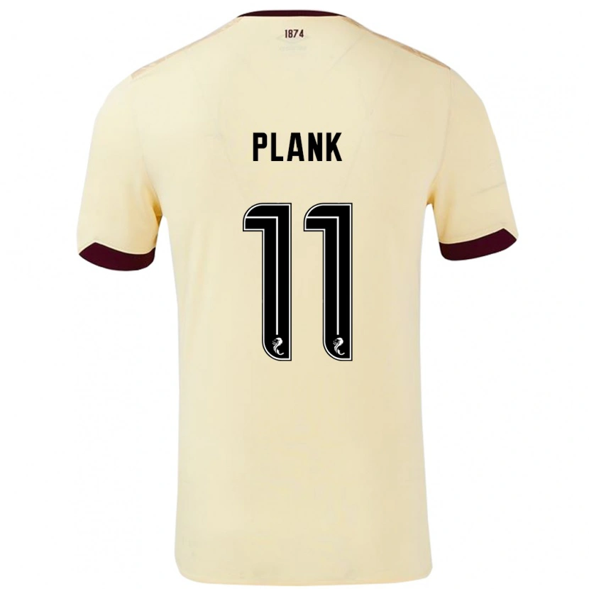 Danxenレディースドムプランク#11クリームバーガンディアウェイシャツ2024/25ジャージーユニフォーム