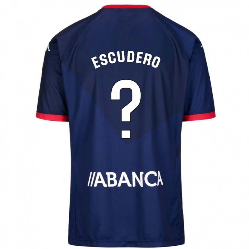 Danxenレディースセルヒオ・エスクデロ・パロモ#18ネイビーブルーアウェイシャツ2024/25ジャージーユニフォーム