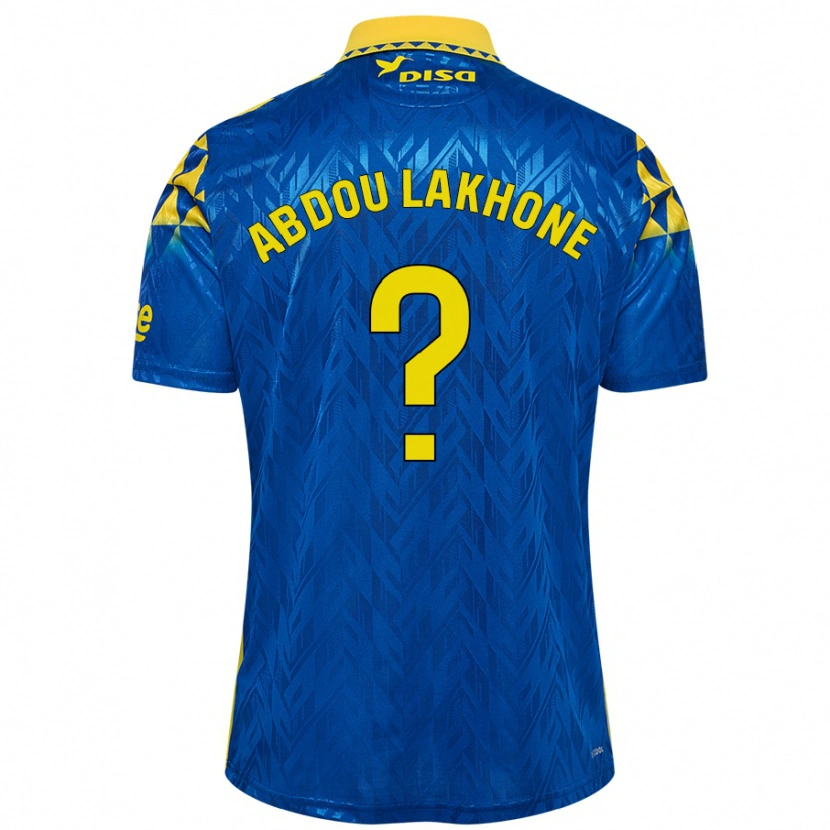 DanxenレディースPape Abdou Lakhone#0青 黄アウェイシャツ2024/25ジャージーユニフォーム