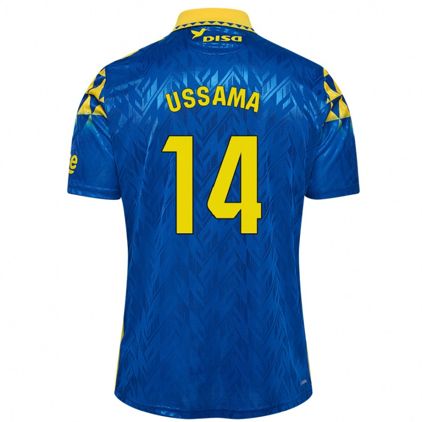DanxenレディースUssama#14青 黄アウェイシャツ2024/25ジャージーユニフォーム