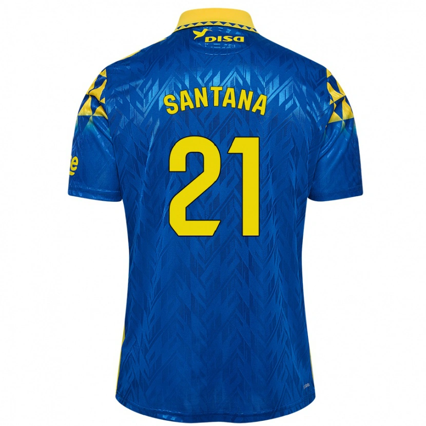 DanxenレディースYadam Santana#21青 黄アウェイシャツ2024/25ジャージーユニフォーム