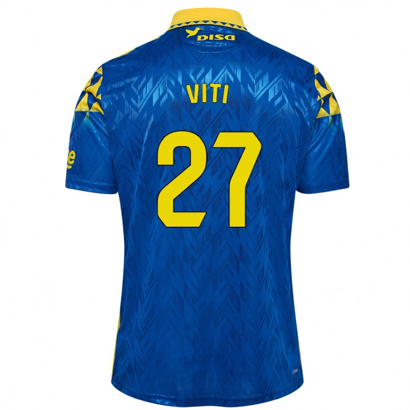 DanxenレディースViti#27青 黄アウェイシャツ2024/25ジャージーユニフォーム