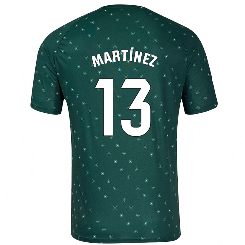 Danxenレディースフェルナンド・ダニエル・マルティネス#13ダークグリーンアウェイシャツ2024/25ジャージーユニフォーム