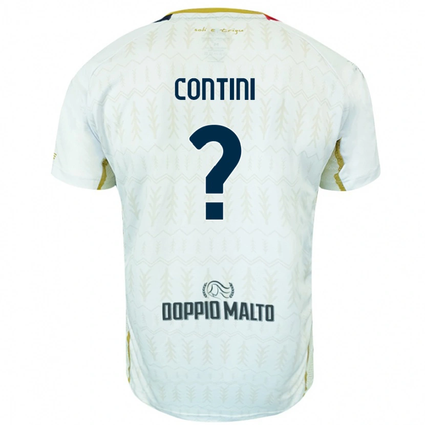 DanxenレディースFederico Contini#0白アウェイシャツ2024/25ジャージーユニフォーム