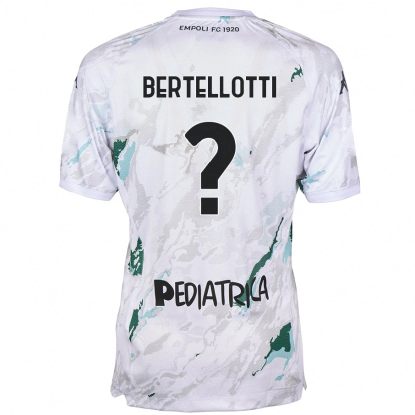 DanxenレディースGiacomo Bertellotti#0グレーアウェイシャツ2024/25ジャージーユニフォーム