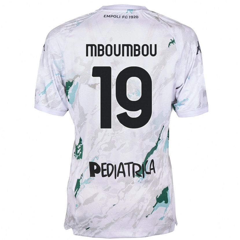DanxenレディースArnaud Mboumbou#19グレーアウェイシャツ2024/25ジャージーユニフォーム
