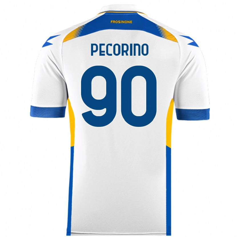 DanxenレディースEmanuele Pecorino#90白アウェイシャツ2024/25ジャージーユニフォーム