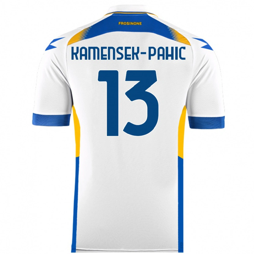 DanxenレディースMatjaz Kamensek-Pahic#13白アウェイシャツ2024/25ジャージーユニフォーム