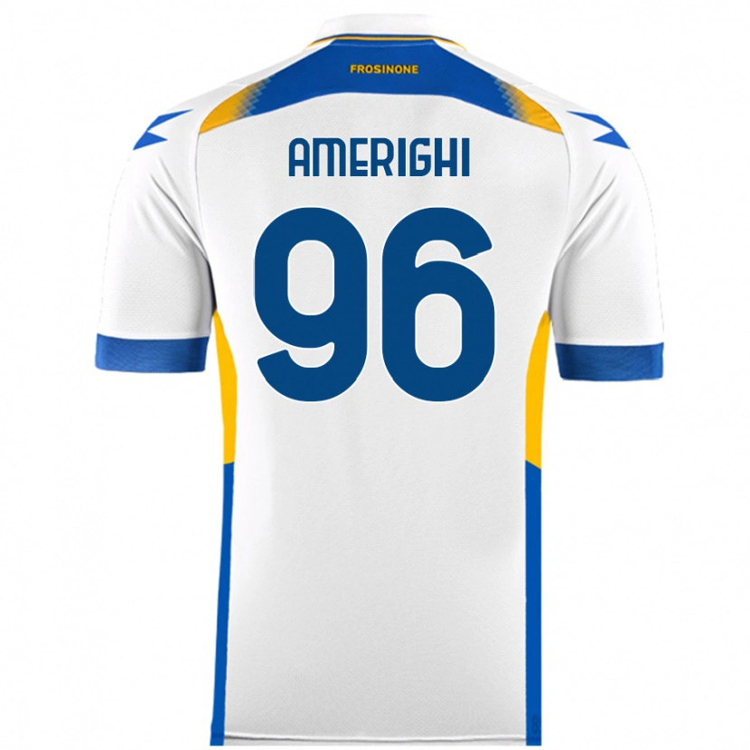 DanxenレディースIgor Amerighi#96白アウェイシャツ2024/25ジャージーユニフォーム