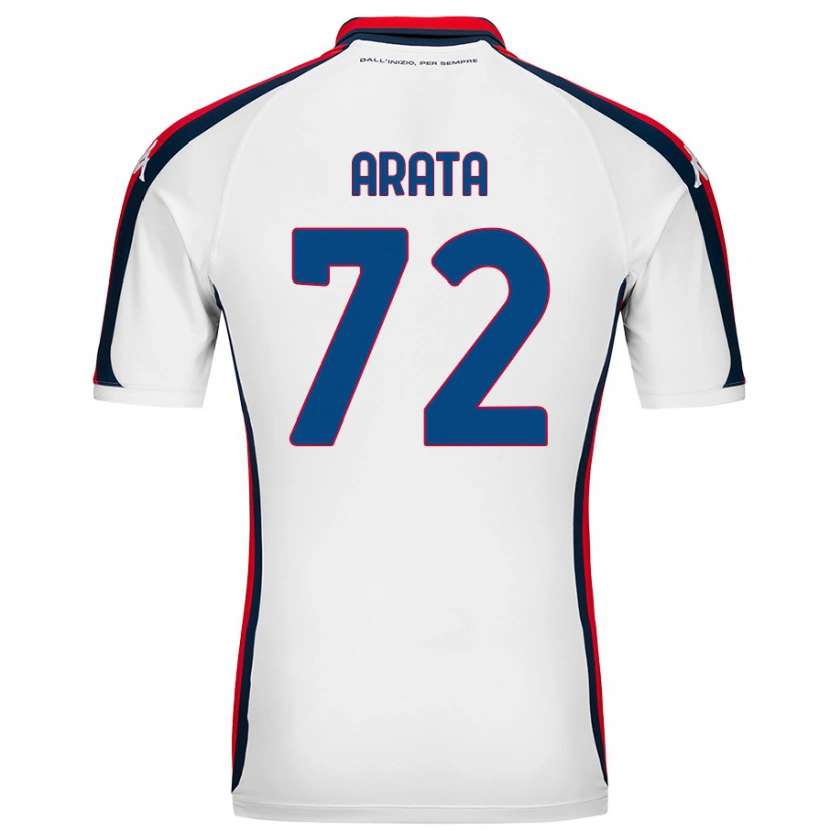 DanxenレディースStefano Arata#72白アウェイシャツ2024/25ジャージーユニフォーム