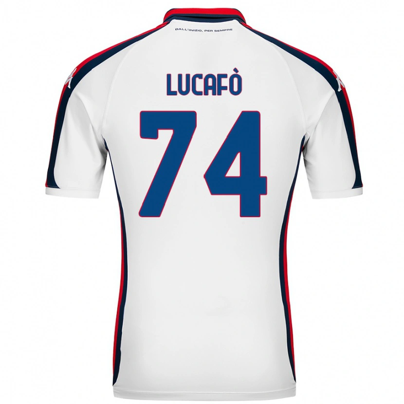 DanxenレディースSara Lucafò#74白アウェイシャツ2024/25ジャージーユニフォーム