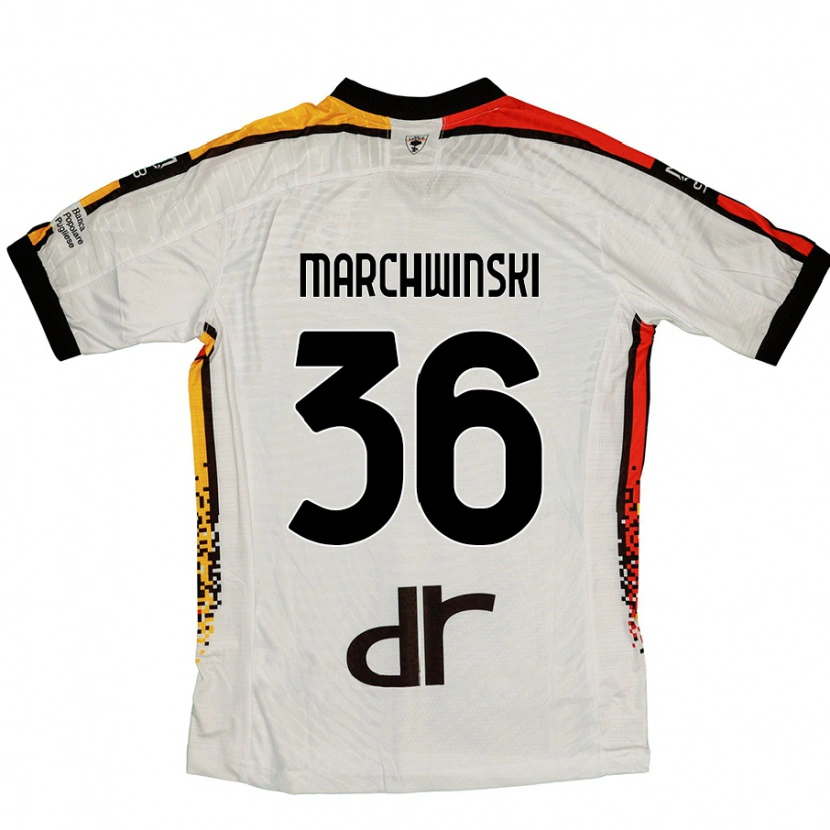 Danxenレディースフィリップ・マルヒウィンスキ#36白 黒アウェイシャツ2024/25ジャージーユニフォーム