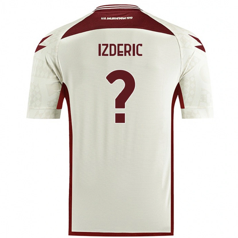 DanxenレディースLuka Izderic#0クリームカラーアウェイシャツ2024/25ジャージーユニフォーム