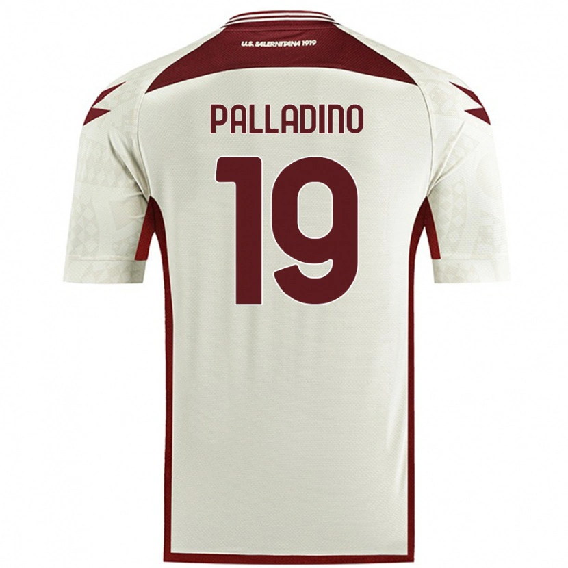DanxenレディースAlfonso Palladino#19クリームカラーアウェイシャツ2024/25ジャージーユニフォーム