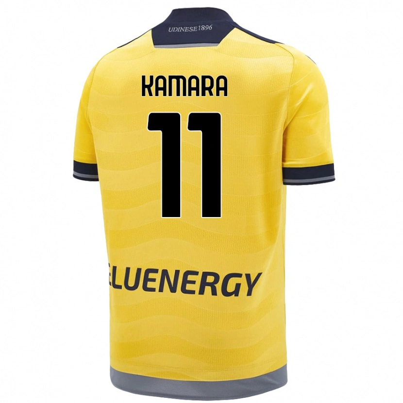 Danxenレディースハセイン・カマラ#11ゴールデンアウェイシャツ2024/25ジャージーユニフォーム
