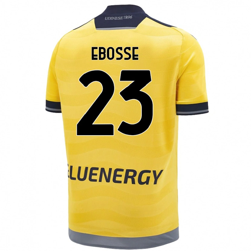 Danxenレディースエンゾ・エボス#23ゴールデンアウェイシャツ2024/25ジャージーユニフォーム