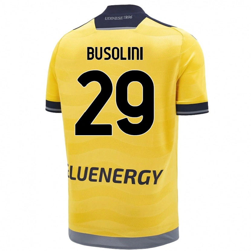 DanxenレディースAlessandro Busolini#29ゴールデンアウェイシャツ2024/25ジャージーユニフォーム