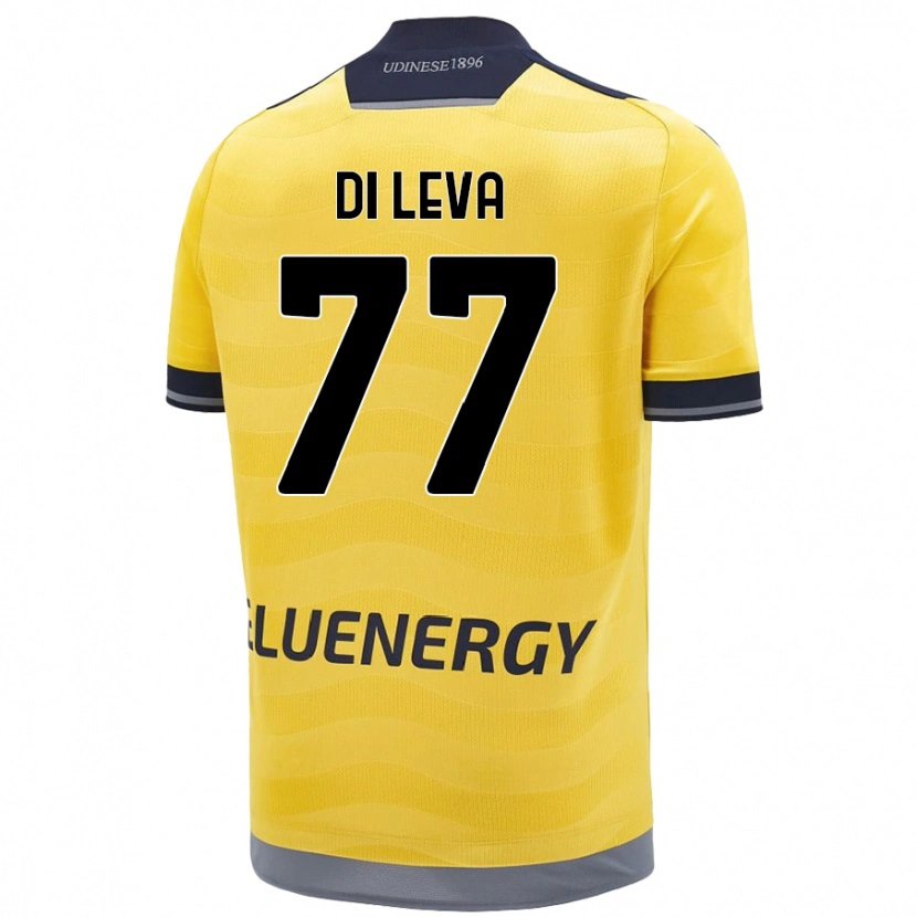 DanxenレディースVincenzo Di Leva#77ゴールデンアウェイシャツ2024/25ジャージーユニフォーム