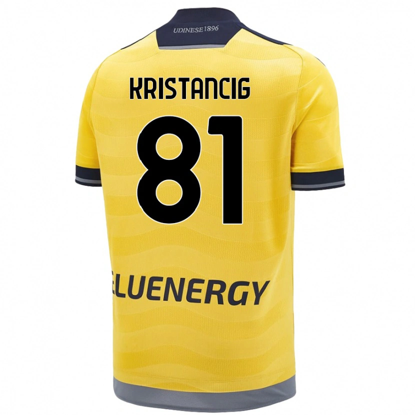 DanxenレディースLuca Kristancig#81ゴールデンアウェイシャツ2024/25ジャージーユニフォーム