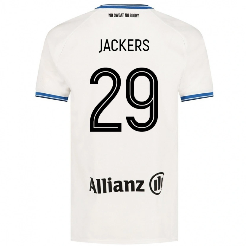 Danxenレディースノルディン・ジャッカース#29白アウェイシャツ2024/25ジャージーユニフォーム