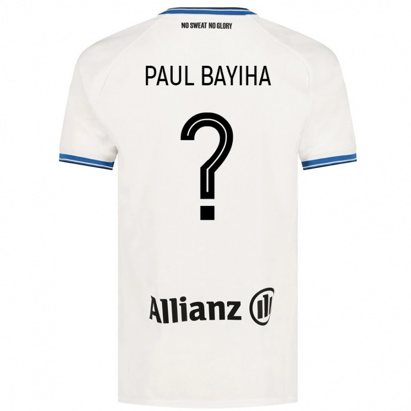 DanxenレディースJean Paul Bayiha#0白アウェイシャツ2024/25ジャージーユニフォーム