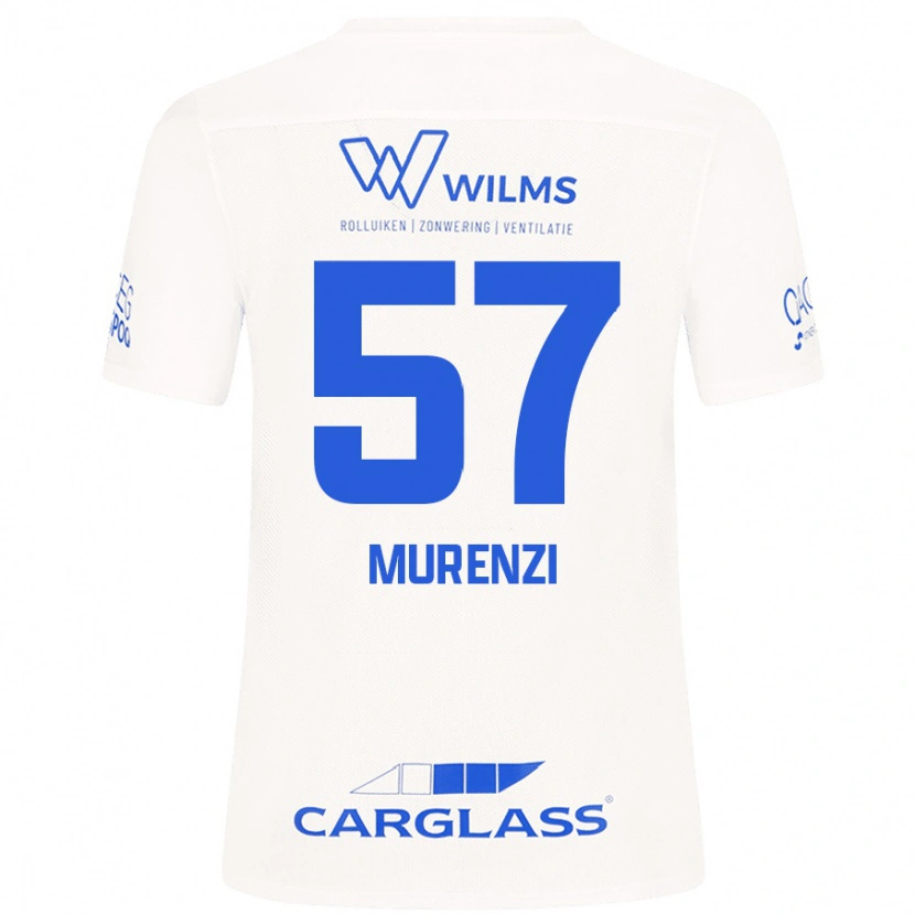 DanxenレディースAaron Murenzi#57白アウェイシャツ2024/25ジャージーユニフォーム