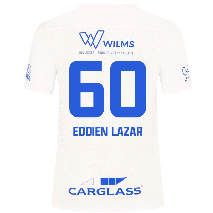 DanxenレディースSaif Eddien Lazar#60白アウェイシャツ2024/25ジャージーユニフォーム