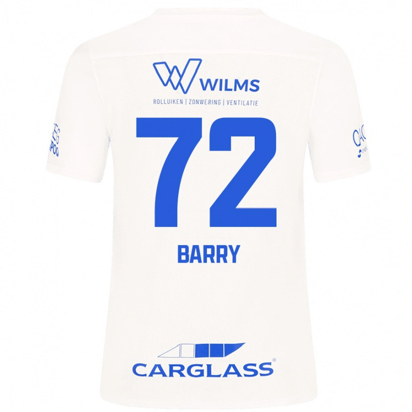 DanxenレディースAlpha Barry#72白アウェイシャツ2024/25ジャージーユニフォーム