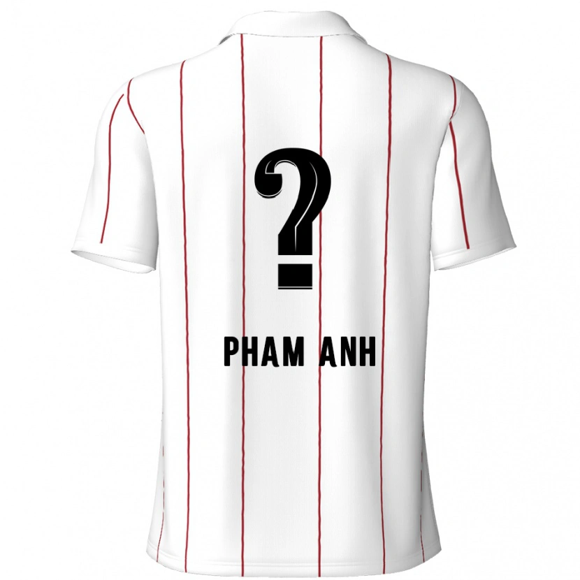 DanxenレディースKhoi Pham Anh#0白 黒アウェイシャツ2024/25ジャージーユニフォーム