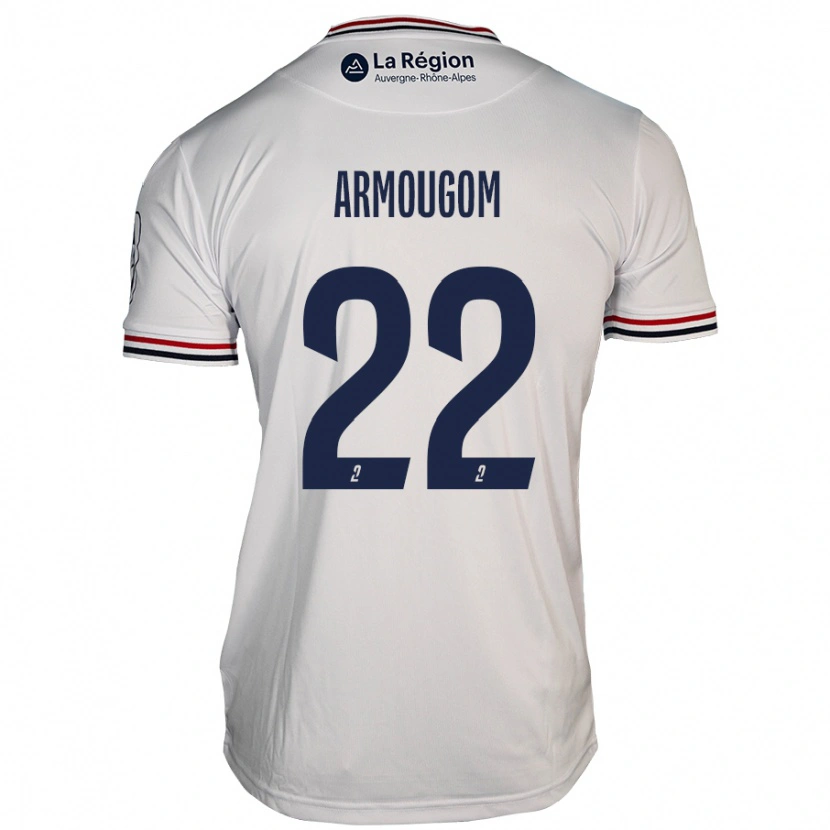 DanxenレディースYoël Armougom#22白アウェイシャツ2024/25ジャージーユニフォーム