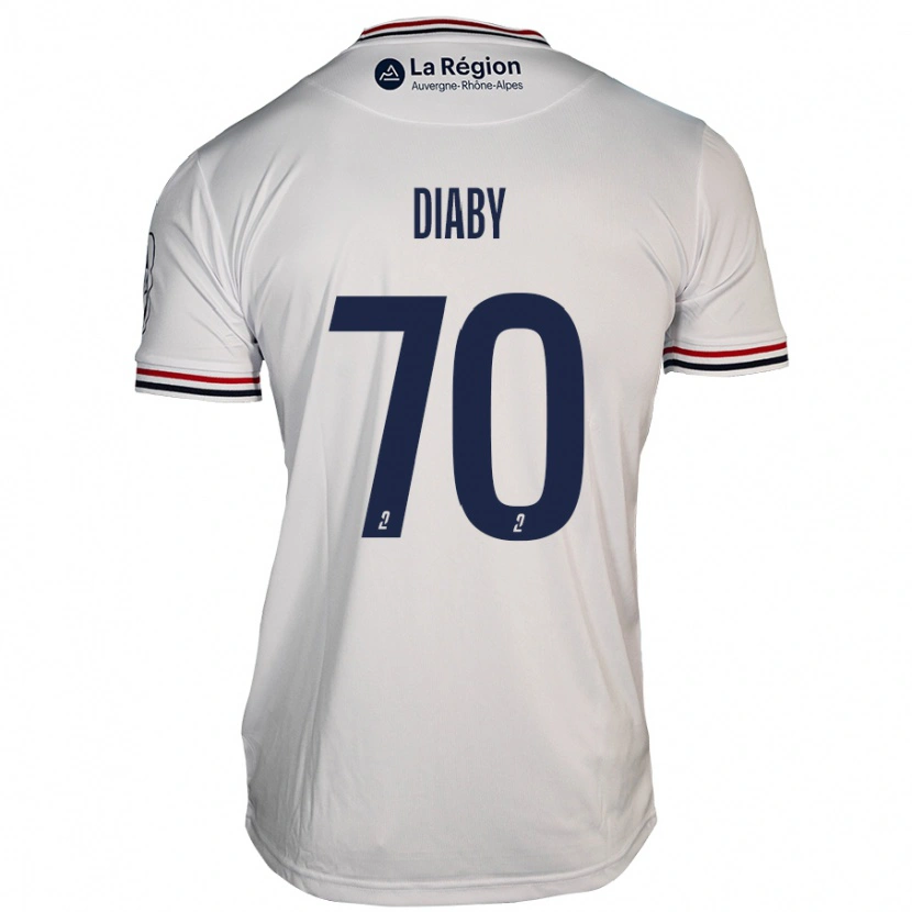 DanxenレディースYadaly Diaby#70白アウェイシャツ2024/25ジャージーユニフォーム