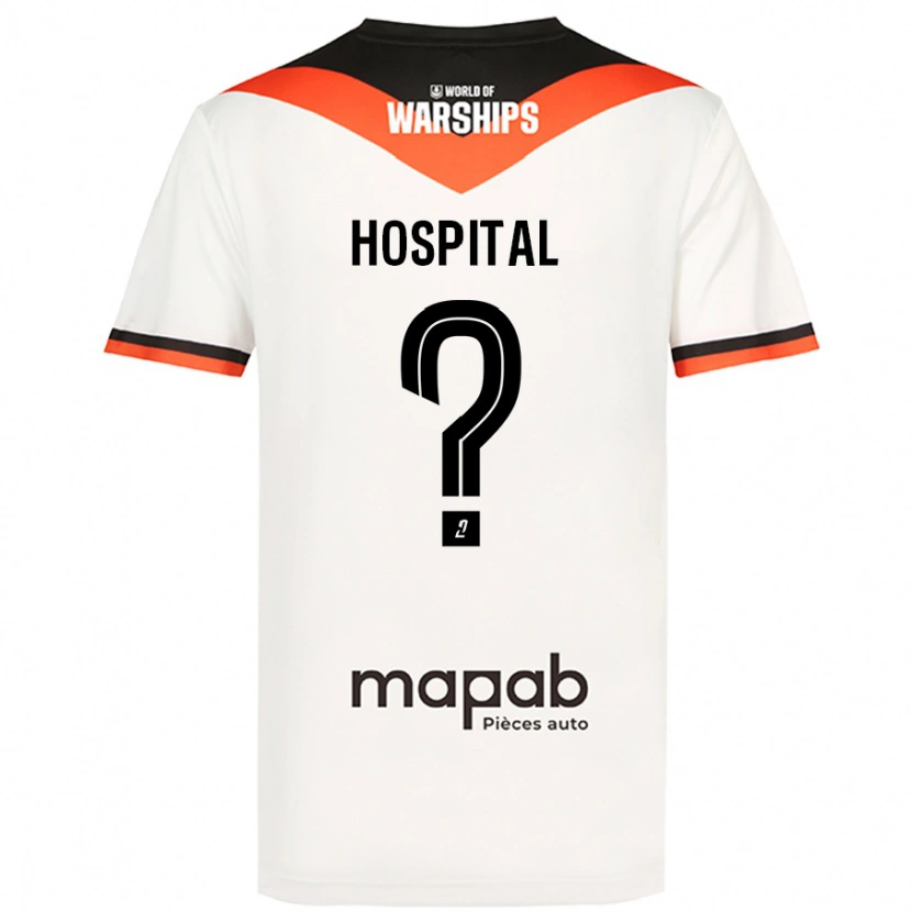 DanxenレディースAlex Hospital#0白アウェイシャツ2024/25ジャージーユニフォーム