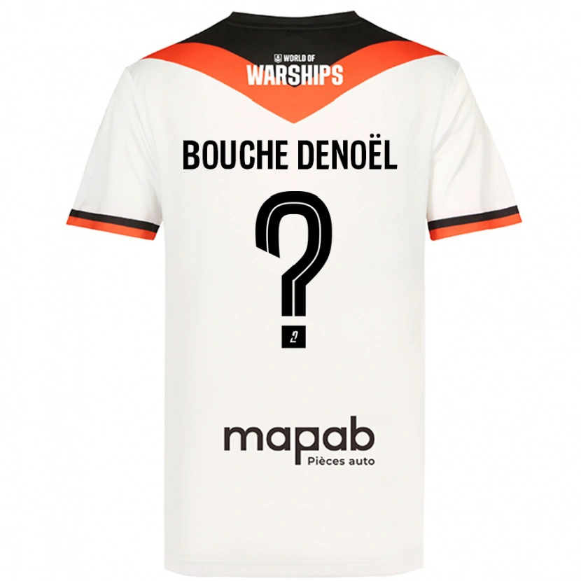 DanxenレディースMax Bouche Denoël#0白アウェイシャツ2024/25ジャージーユニフォーム