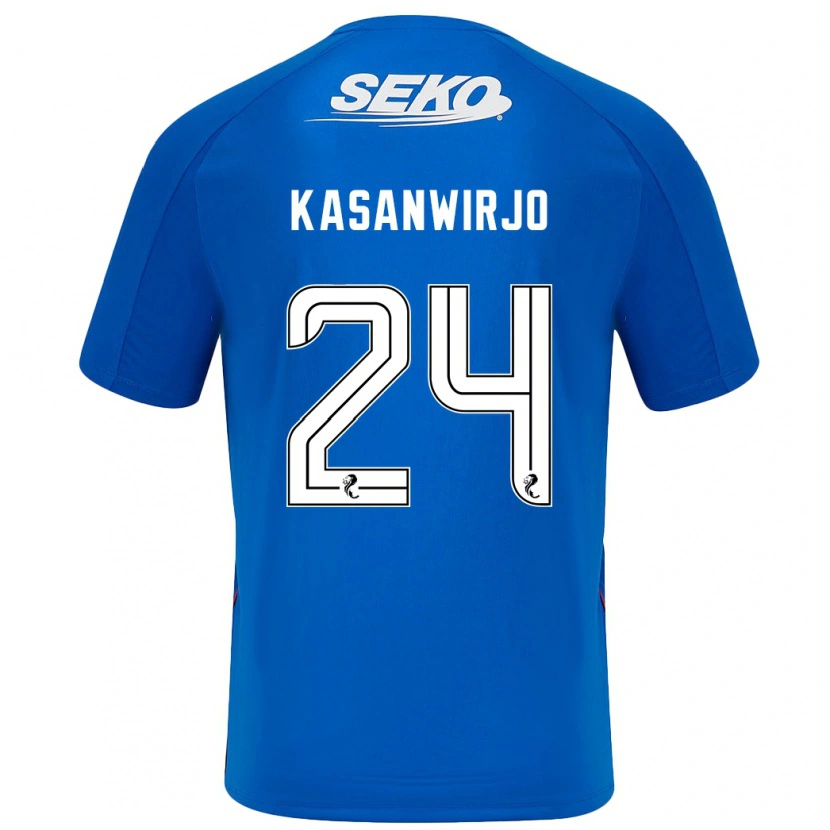 Danxenキッズネライショ・カサンウィリヨ#24ダークブルーホームシャツ2024/25ジャージーユニフォーム
