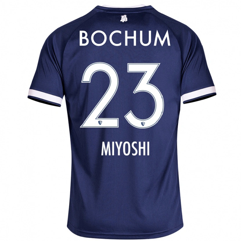 Danxenキッズ三好 康児#23ダークブルーホームシャツ2024/25ジャージーユニフォーム
