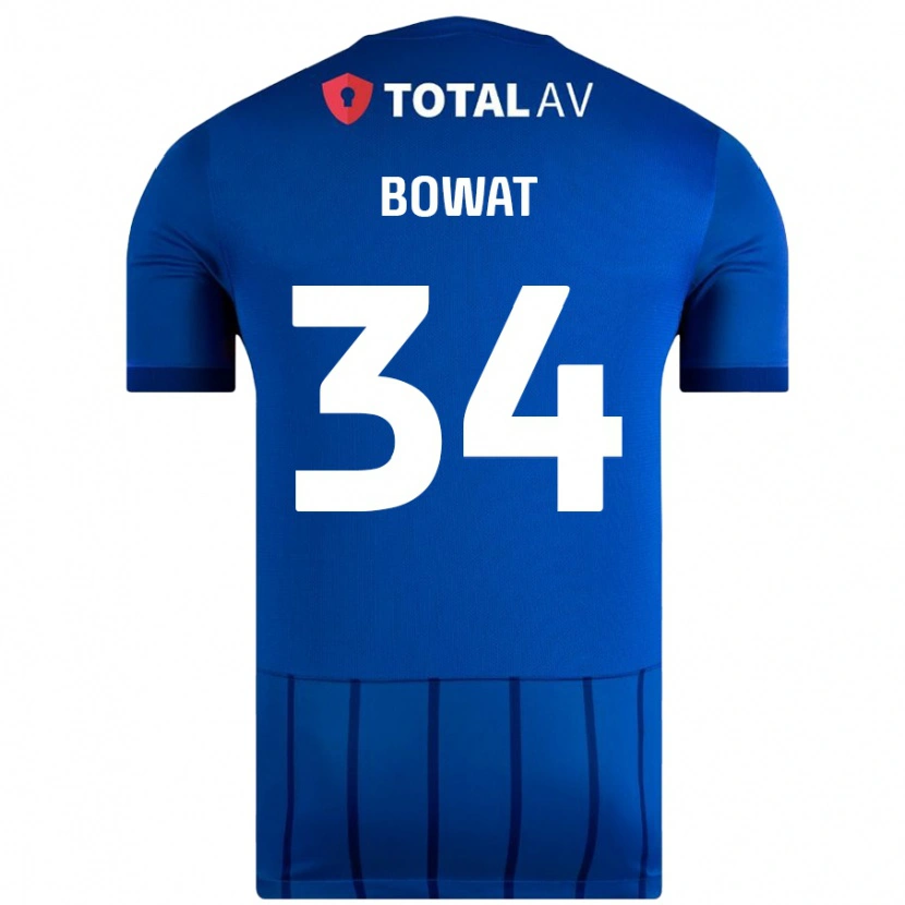 DanxenレディースIbane Bowat#34青ホームシャツ2024/25ジャージーユニフォーム